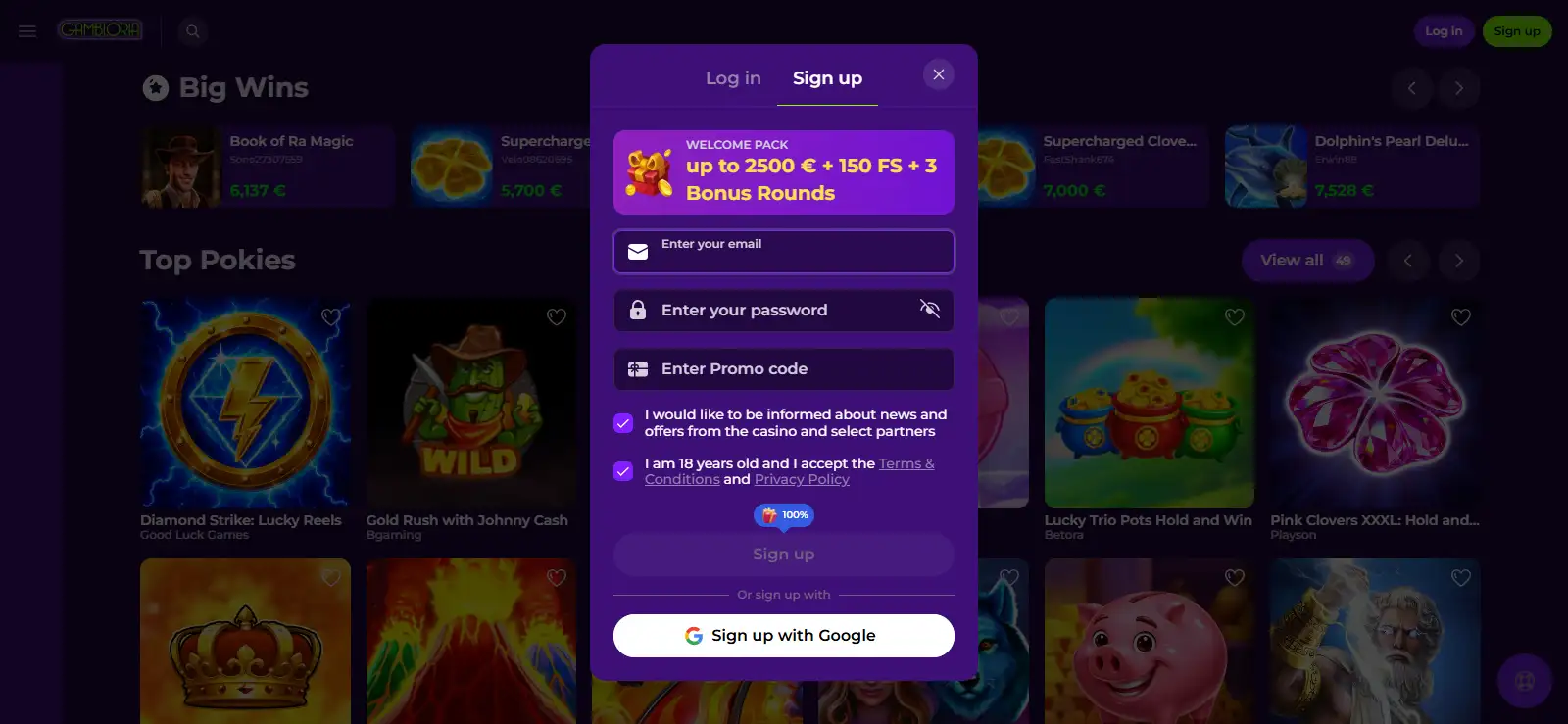 Gambloria Registration Australia: Account Setup, Login and Checks